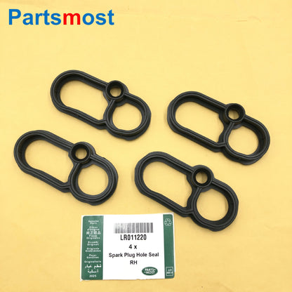 VALVE COVER GASKET SPARK PLUG HOLE SEAL FOR RANGE ROVER SPORT NEW DISCOVERY 4 VELAR DEFENDER LR010882 LR010789 LR011220 LR014345