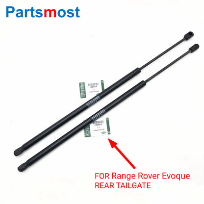 2pcs of Rear Tailgate Gas Springs for Land Rover Range Rover Evoque 2012-2015 Gas Strut Support Gas Lifts BJ32406A10AB LR025379