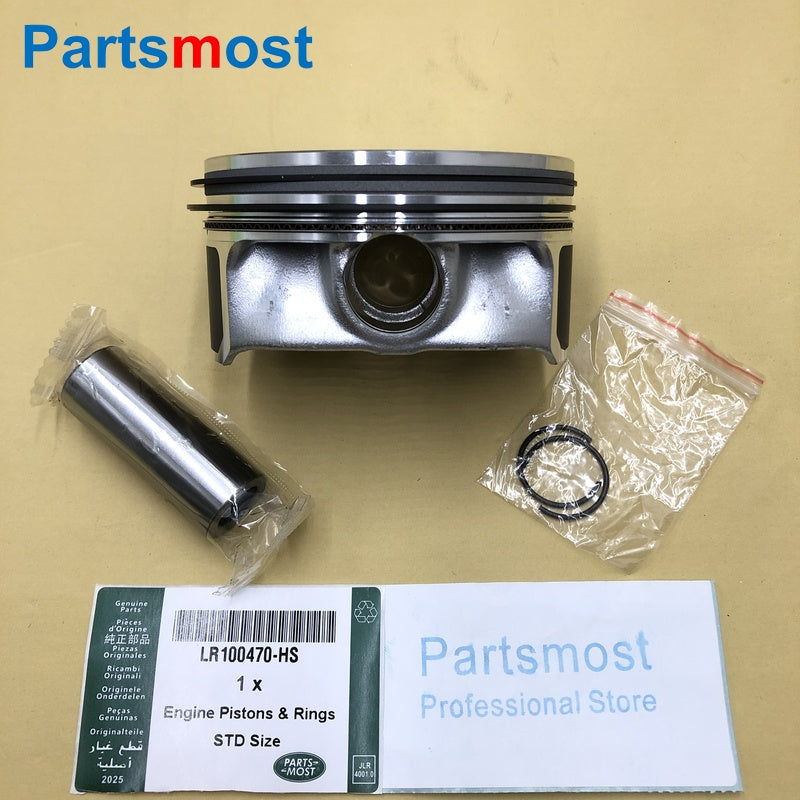 8PCS 508PS 5.0T PETROL SC PISTONS WITH RINGS FOR AJ133 ENGINE LR100470 DISCOVERY LR4 RANGE ROVER RR SPORT JAGUAR XJ XF XK F-TYPE