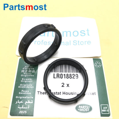 Thermostat Housing Gasket for 2.7 3.0 Diesel Discovery 3 4 Range Rover Sport Velar Jaguar XF Water Pipe O-ring 1341370 LR018829