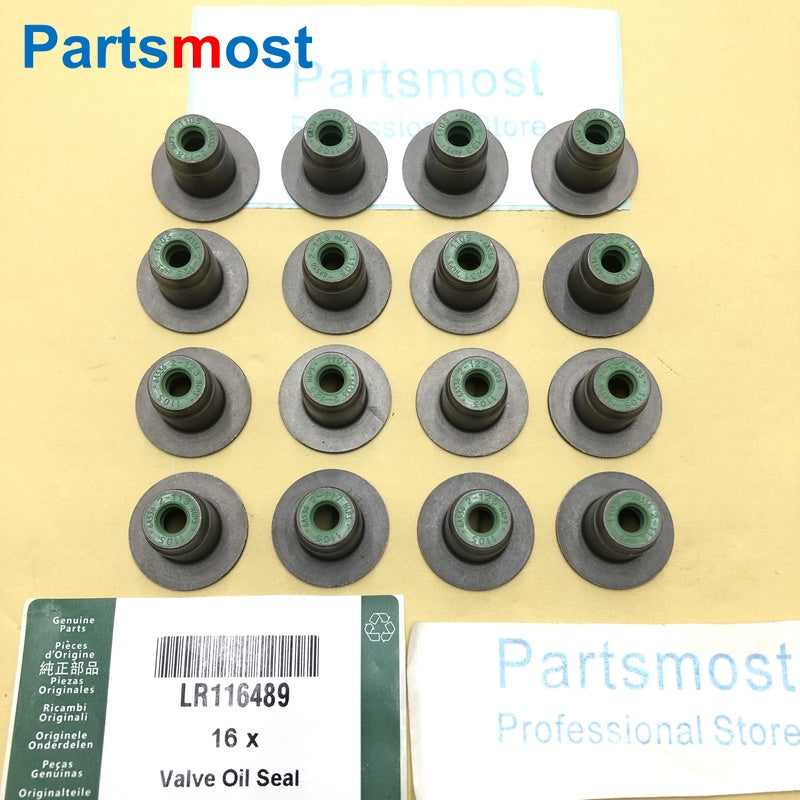 1.5 I3 2.0 3.0 I6 PETROL 16x VALVE STEM SEAL FOR LAND ROVER RANGE ROVER SPORT 14- NEW DISCOVERY SPORT VELAR EVOQUE 19- LR116489
