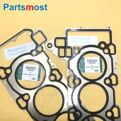3.0L PETROL CYLINDER HEAD GASKET FOR LAND ROVER RANGE ROVER 13 RR SPORT 14 NEW DISCOVERY 4 VELAR JAGUAR RH LR041640 LH LR041641