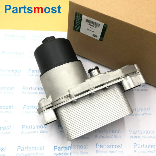 3.0 V6 DIESEL OIL COOLER WITH O'RING GASKETS FOR LAND ROVER DISCOVERY 4 RANGE ROVER RR SPORT OIL RADIATOR BASE LR013149 LR040738