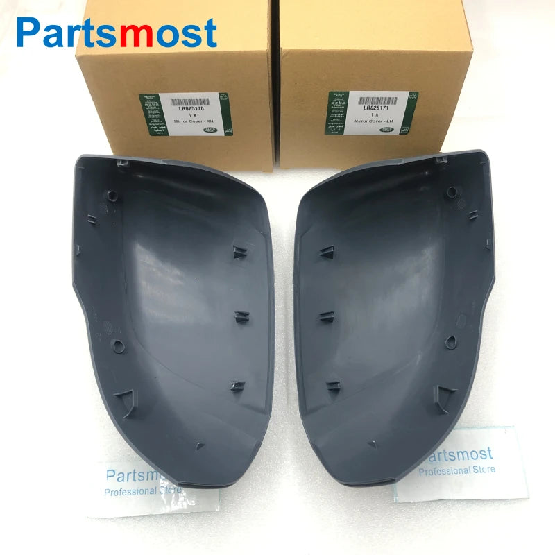 NEW EXTERIOR DOOR REAR VIEW MIRROR COVER HOUSING FOR LAND ROVER RANGE ROVER EVOQUE 2012 ONWARD RIGHT LR025170 OR LEFT LR025171