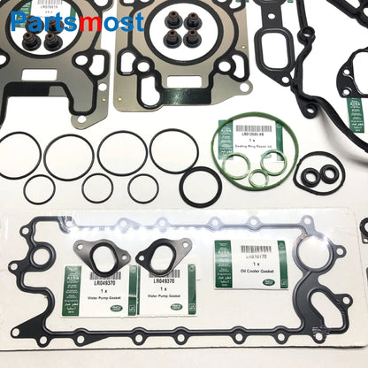 3.0 PETROL ENGINE OVERHAUL GASKET SET FOR RANGE ROVER SPORT DISCOVERY VELAR LR105300 105301 LR041681 41868 41869 043721 LR078819