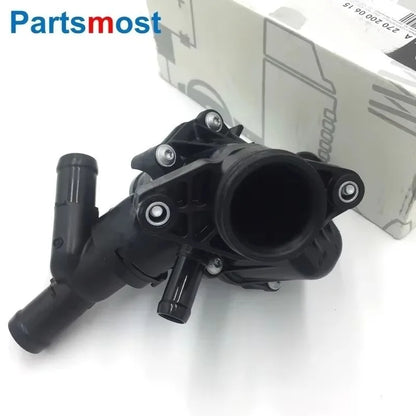 2.0 Turbo Engine Coolant Thermostatic Housing for Mercedes X117 C117 CLA250 GLA250 X156 Thermostat TM7997 A2702002200 2702000615