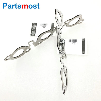 EXHAUST MANIFOLD GASKET FOR 2.7L 3.0L V6 DIESEL LAND ROVER DISCOVERY 3 LR4 RANGE ROVER SPORT VELAR JAGUAR XF XJ C2S30281 1336543