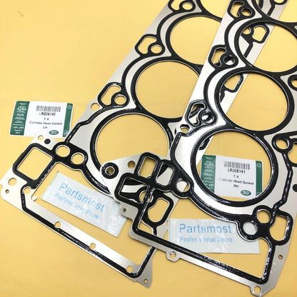 5.0 PETROL CYLINDER HEAD GASKET FOR LAND ROVER LR4 RANGE ROVER RR SPORT VELAR NEW DEFENDER LR010692 LR026141 / LR010693 LR026142