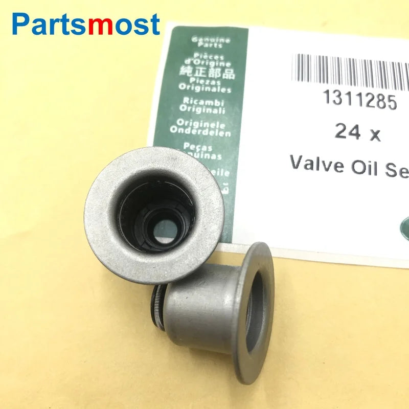 2.7L 3.0L DIESEL 24x VALVE STEM SEALS FOR LAND ROVER RANGE ROVER 2002-09 DISCOVERY 3 RR SPORT 2005-09 2014 NEW DISCOVERY 1311285
