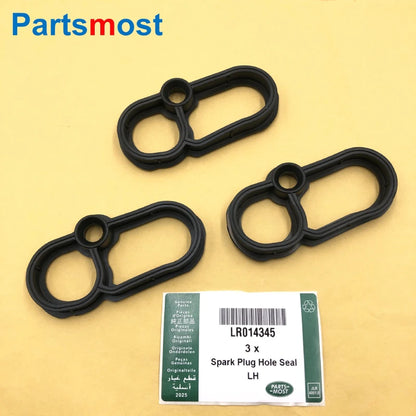 3.0L VALVE COVER GASKET LR089050 LR041869 SPARK PLUG SEAL LR011220 LR014345 FOR RANGE ROVER RR SPORT 14- LR4 NEW DISCOVERY VELAR