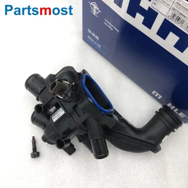 OEM MAHLE TM65105 THERMOSTAT HOUSING & GASKET FOR BMW 07-13 MINI COOPER R55 56 R57 11537534521 CITROEN PEUGEOT 1.6 PETROL 1336Z6
