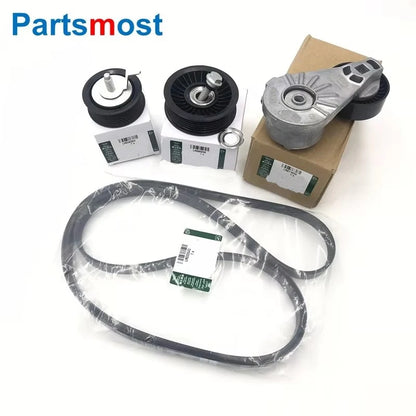 3.0 V6 5.0 V8 Drive Belt Idler pulley Tensioner for Discovery 4 Range Rover 13 RR Sport 14 Velar LR035543 086058 036304 LR071035