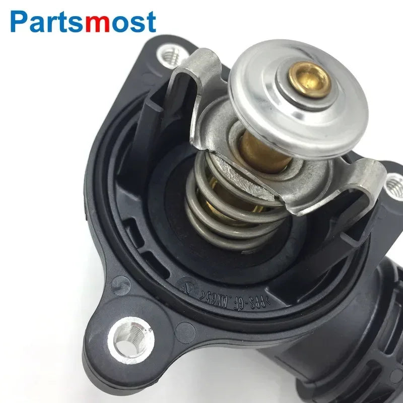 THERMOSTAT HOUSING WITH GASKET FOR BMW 1 3 X1 X3 Z4 2.0i 118i 120i 318i 320i E46 E87 E90 N42 N46 COOLANT THERMOSTAT 11537510959