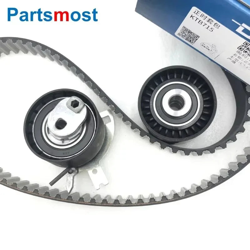 2.2L Diesel Timing Belt Pulley Set Kit for Land Rover Freelander 2 Evoque Jaguar Ford Citroen Peugeot Fiat DAYCO KTB715 LR032526