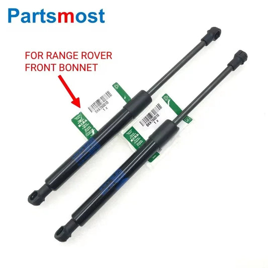 New 2 pieces of Front Bonnet Gas Lifts for Land Rover Range Rover L322 2002 to 2012 Hood Support Gas Spring Gas Strut BKK760010