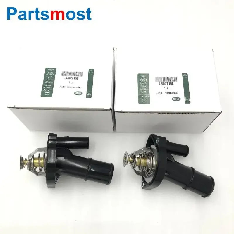 2.0L Petrol Coolant Thermostat & Housing for LAND ROVER Freelander 2 Evoque Range Rover Discovery Sport Ford Thermostat LR027158