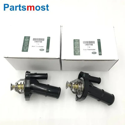 2.0L Petrol Coolant Thermostat & Housing for LAND ROVER Freelander 2 Evoque Range Rover Discovery Sport Ford Thermostat LR027158