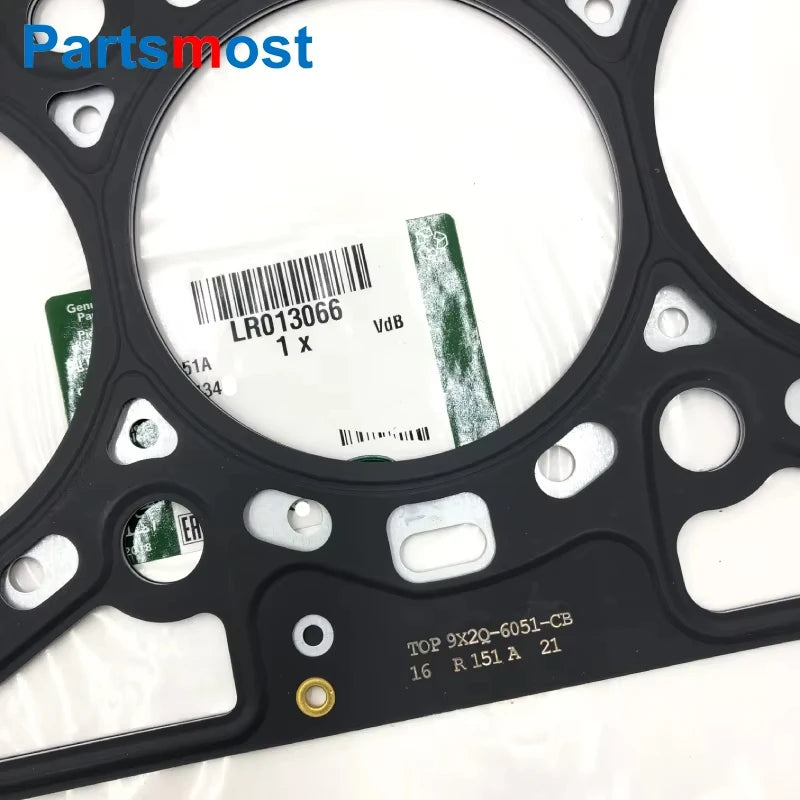 2PCS 3.0 DIESEL CYLINDER HEAD GASKET FOR LAND ROVER DISCOVERY 4 RANGE ROVER SPORT VELAR JAGUAR GRADE 2 LR013063 GRADE 3 LR013066