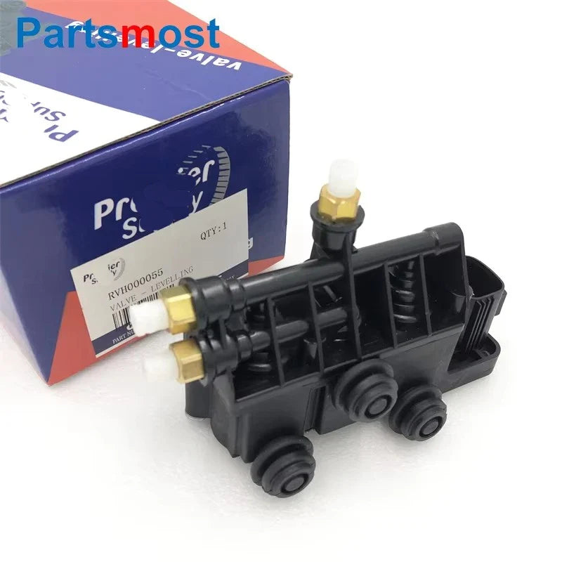 AIR SUSPENSION EAS TRANSFER RELIEF VALVE BLOCK FOR LAND ROVER DISCOVERY LR3 LR4 RANGE ROVER SPORT FRONT RVH000095 REAR RVH000055