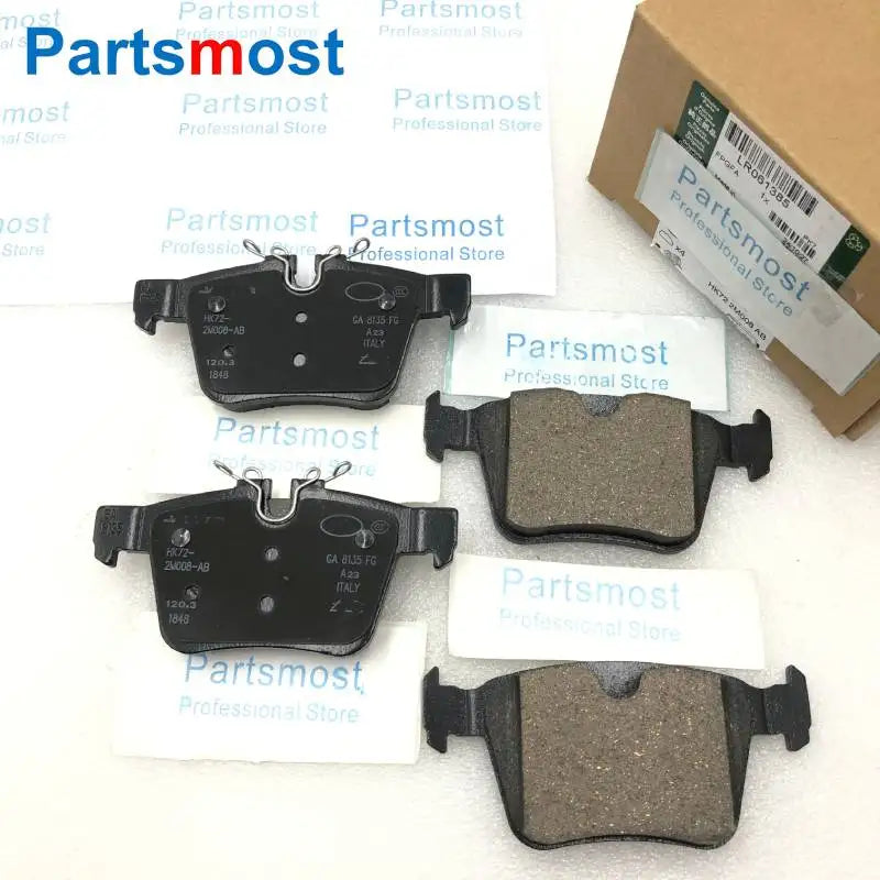 REAR BRAKE PADS FOR LAND ROVER RANGE ROVER EVOQUE 2012-2018 DISCOVERY SPORT NEW RR EVOQUE 2019 JAGUAR LR061385 LR110327 LR123519