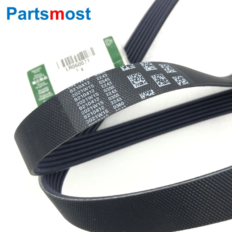 Genuine 2.2 Diesel Alternator Belt LR028881 LR060071 DAYCO APV2464 Tensioner LR003651 For LR2 Range Rover Evoque Discovery Sport