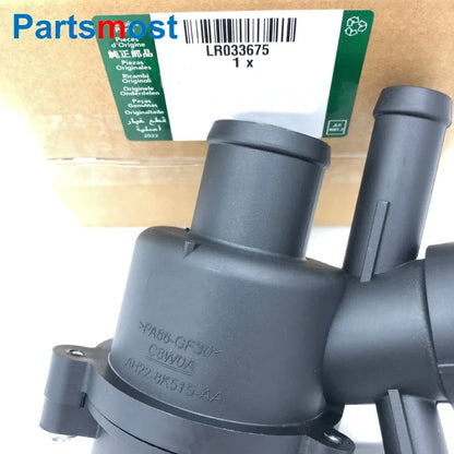 New 3.0L Diesel Coolant Thermostat Housing Assembly for Land Rover Discovery LR4 Range Rover RR Sport Water Outlet Pipe LR033675