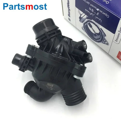 Thermostat Housing for BMW 1 3 X5 X6 E70 71 72 E82 88 E90 91 92 135i 335i N55 3.0 Petrol Coolant Thermostat TM84103 11537601158