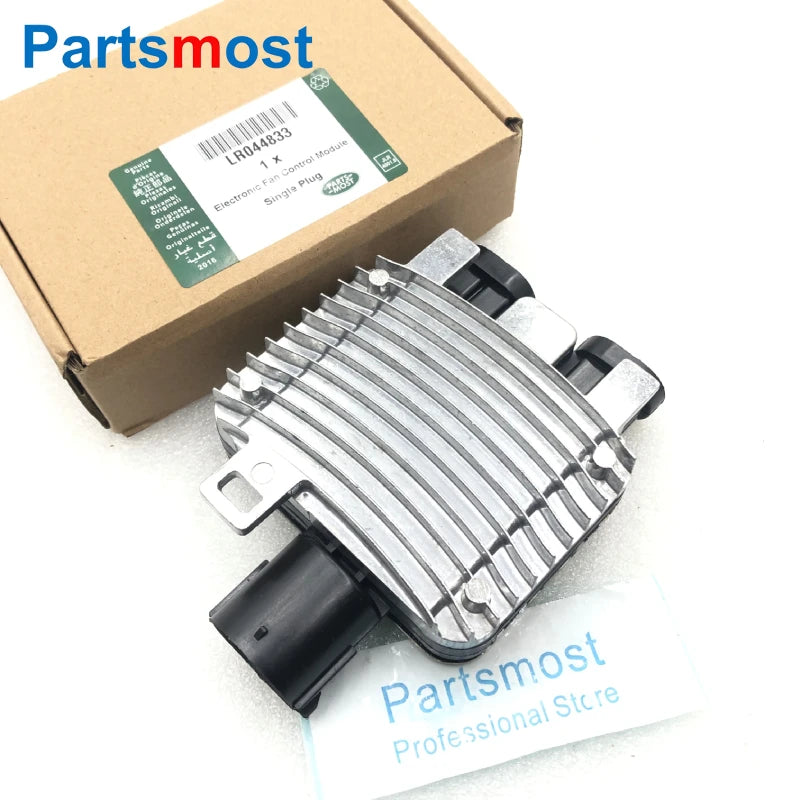 ELECTRONIC FAN CONTROL MODULE FOR LAND ROVER LR2 RR EVOQUE DISCOVERY SPORT VOLVO SINGLE LR026078 LR044833 DUAL LR045248 LR100364