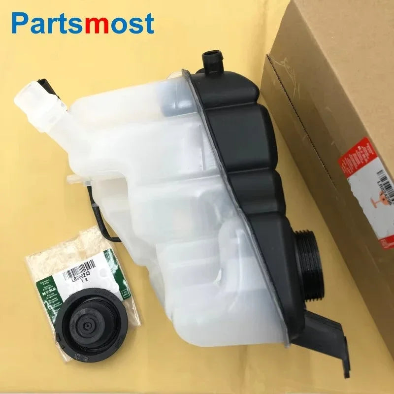 2.0 2.2 TD4 Radiator Coolant Overflow Container for LAND ROVER LR2 RR Evoque VOLVO S80 V70 XC60 31200321 LR024296 Lid LR000243