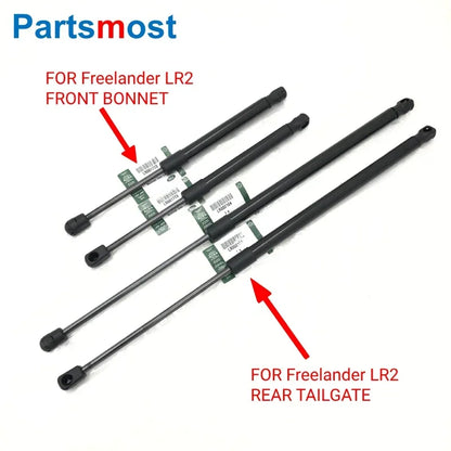 2pcs Gas Struts for Land Rover LR2 Freelander 2 Bonnet / Tailgate Gas Spring Lifts Hood Support 6H5216C826BD LR001773 / LR002104