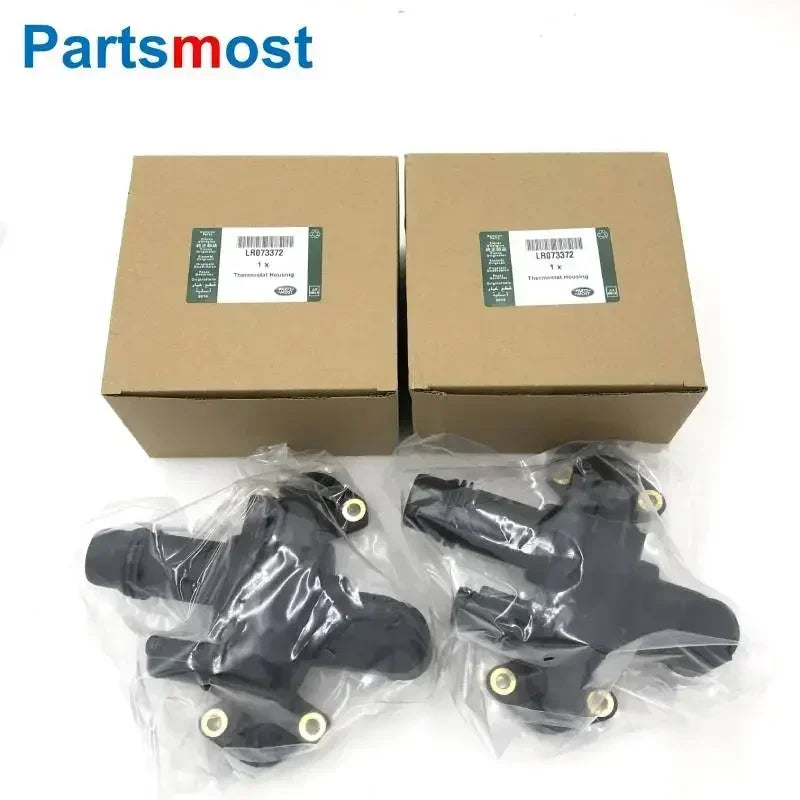 BR DDP LR073372 Thermostat Housing Kit for 2.7 3.0 Diesel Land Range Rover Sport Discovery 3 4 Jaguar XF Water Outlet 4H2Q8592BF