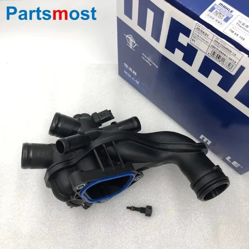 OEM MAHLE TM65105 THERMOSTAT HOUSING & GASKET FOR BMW 07-13 MINI COOPER R55 56 R57 11537534521 CITROEN PEUGEOT 1.6 PETROL 1336Z6