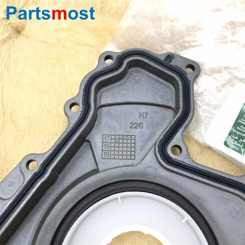 CRANKSHAFT REAR RETAINER & OIL SEAL FOR LAND ROVER DISCOVERY LR3 LR4 RANGE ROVER RR SPORT 3.0L V6 DIESEL JAGUAR 1316115 LR036542