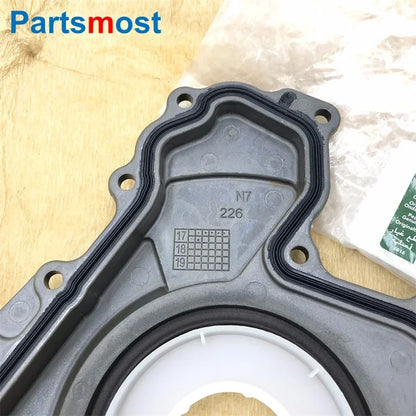 CRANKSHAFT REAR RETAINER & OIL SEAL FOR LAND ROVER DISCOVERY LR3 LR4 RANGE ROVER RR SPORT 3.0L V6 DIESEL JAGUAR 1316115 LR036542