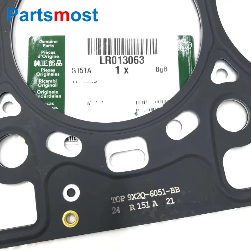 2PCS 3.0 DIESEL CYLINDER HEAD GASKET FOR LAND ROVER DISCOVERY 4 RANGE ROVER SPORT VELAR JAGUAR GRADE 2 LR013063 GRADE 3 LR013066