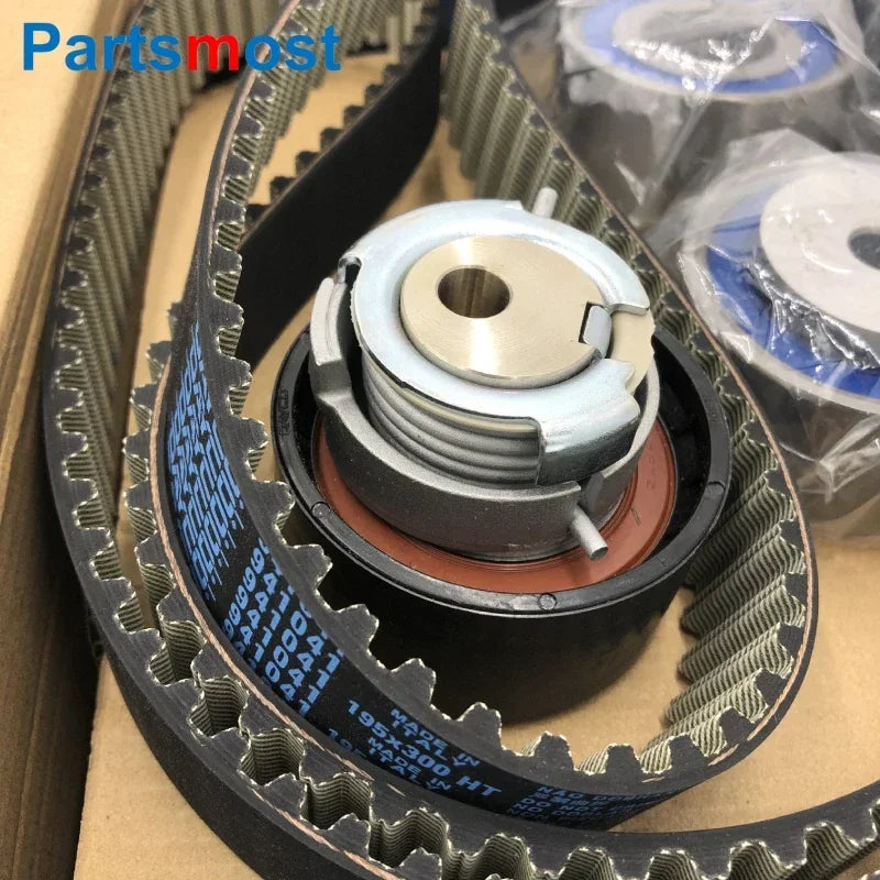 3.0 Diesel Double Turbo Timing Belt Suit With Idler Pulley 1311306 for Discovery LR4 Range Rover RR Sport Velar KTB1149 LR078913