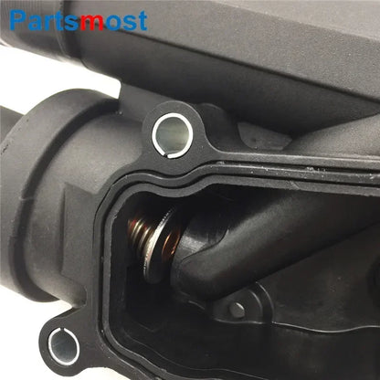 BR DDP LR001312 Coolant Thermostat Housing for 2.2 Diesel Engine Land Rover Freelander 2 Evoque Discovery Sport Jaguar C2S44028