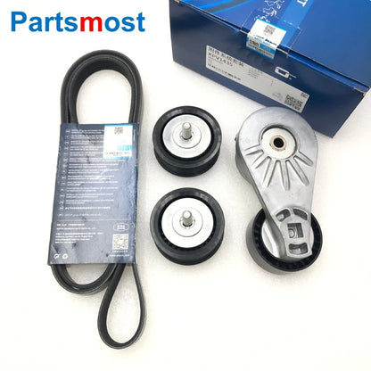 OEM 3.0 Diesel Alternator Drive Belt Pulley Tensioner For Land Rover Range Rover RR Sport Discovery 4 LR071038 LR036304 LR079293