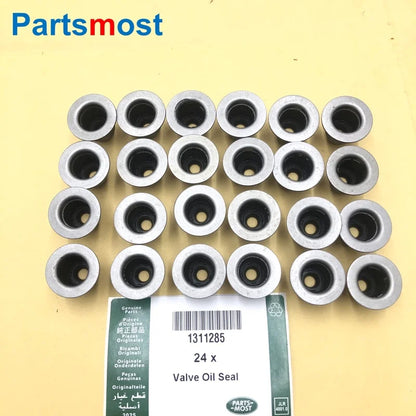 2.7L 3.0L DIESEL 24x VALVE STEM SEALS FOR LAND ROVER RANGE ROVER 2002-09 DISCOVERY 3 RR SPORT 2005-09 2014 NEW DISCOVERY 1311285