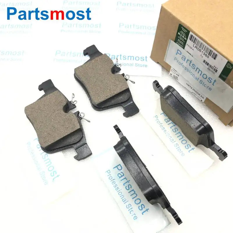 REAR BRAKE PADS FOR LAND ROVER RANGE ROVER EVOQUE 2012-2018 DISCOVERY SPORT NEW RR EVOQUE 2019 JAGUAR LR061385 LR110327 LR123519