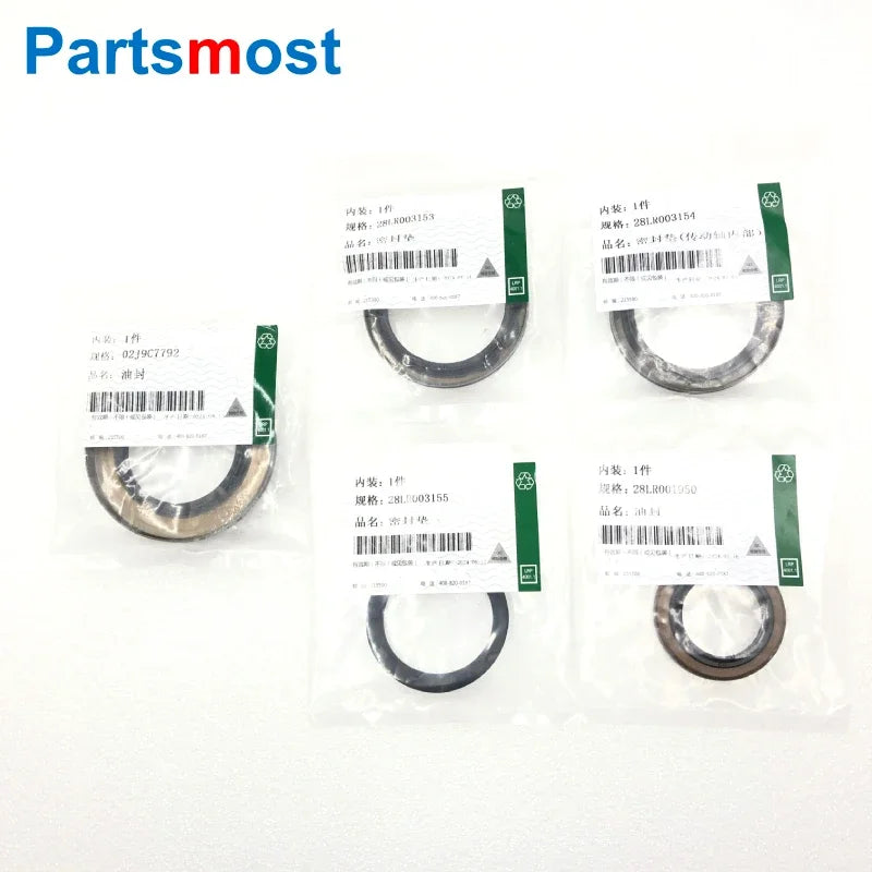 KIT DE RETENÇÃO DE ÓLEO DO DIFERENCIAL DIANTEIRO PARA LAND ROVER FREELANDER 2 RANGE ROVER EVOQUE DISCOVERY SPORT LR003152 53 54 55 LR001950 051288 