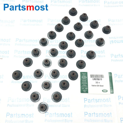 3.0 5.0 PETROL 24x 32x VALVE STEM SEALS FOR LAND ROVER RANGE ROVER RR SPORT DISCOVERY 4 VELAR DEFENDER JAGUAR LR010753 LR078819