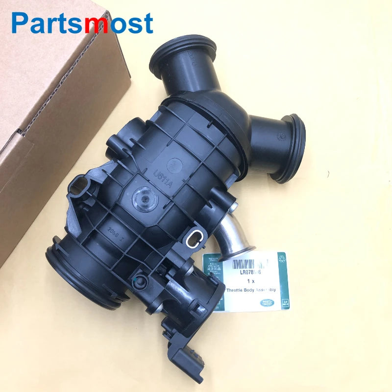 3.0L V6 DIESEL THROTTLE BODY HOUSING & MOTOR FOR LAND ROVER RANGE ROVER SPORT VELAR ALL NEW DISCOVERY JAGUAR JDE39855 LR078546