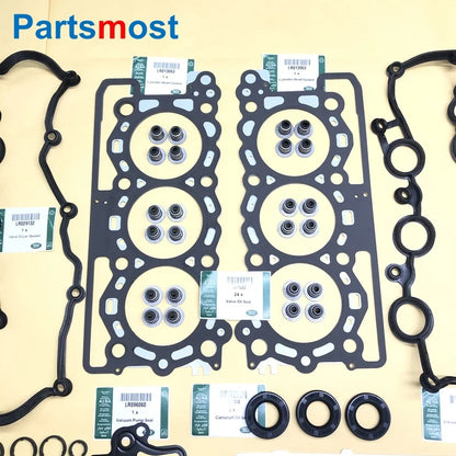 3.0L DIESEL ENGINE OVERHAUL GASKET SET FOR RANGE ROVER SPORT LR3 LR4 VELAR LR013063 LR029132 1336543 LR036542 1311285 LR005994