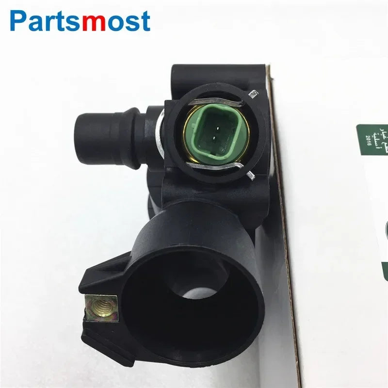 BR DDP LR001312 Coolant Thermostat Housing for 2.2 Diesel Engine Land Rover Freelander 2 Evoque Discovery Sport Jaguar C2S44028