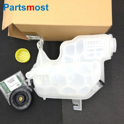 Radiator Coolant Overflow Container for Land Rover Discovery 3 4 Range Rover Sport Expansion Tank W/ Sensor Gas Diesel LR020367