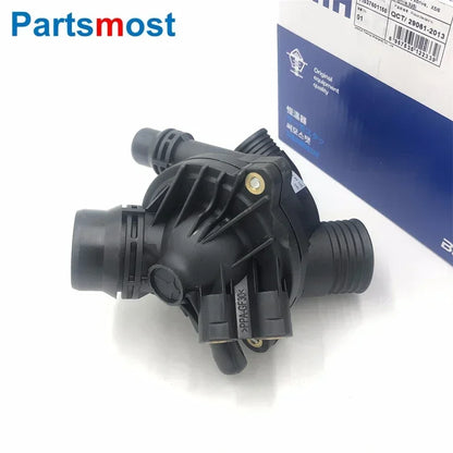 Thermostat Housing for BMW 1 3 X5 X6 E70 71 72 E82 88 E90 91 92 135i 335i N55 3.0 Petrol Coolant Thermostat TM84103 11537601158