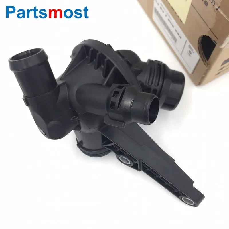 New Thermostat Housing for BMW F20 F21 F30 F31 320i 116i 118i N13 316Li Coolant Water Pump Thermostat MAHLE TM91105 11537600584