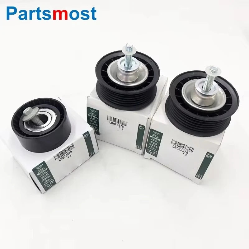 2.0L Petrol Drive Belt Idler Pulley For Land Rover Freelander 2 Range Rover Evoque Discovery Sport Upper LR028878 Lower LR028879