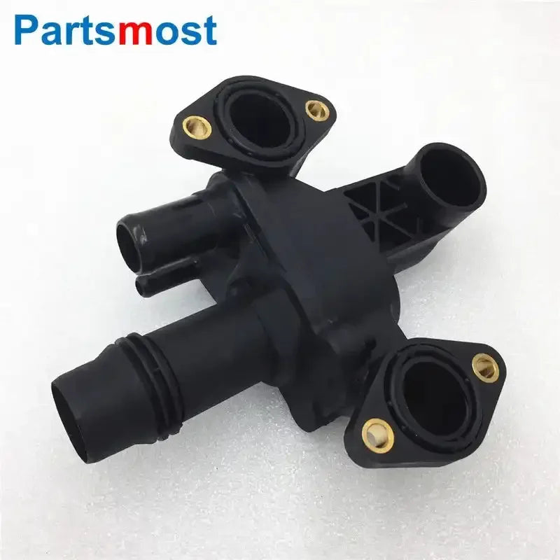 BR DDP LR073372 Thermostat Housing Kit for 2.7 3.0 Diesel Land Range Rover Sport Discovery 3 4 Jaguar XF Water Outlet 4H2Q8592BF